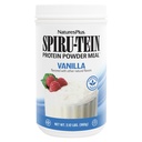 NaturesPlus SPIRU-TEIN, Vanille - 2.12 lbs - Spirulina Protein Powder - Vitamine & Mineralstoffe für Energie - Vegetarisch, Glutenfrei - 32 Servietten