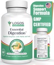 Essential Digestion 90 Veggie Caps - Verdauungsenzyme zur Verbesserung der Verdauungs- und Gutgesundheit und zur Linderung von Verdauungsproblemen - für Männer und Frauen