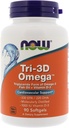 Jetzt Lebensmittel jetzt Lebensmittel, (3 Pack) Tri-3D Omega, 330 EPA/220 DHA, 90 Softgels