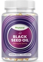 Phytoral Premium Schwarz Samen Öl Kapseln - Nigella Sativa Schwarz Samen Öl Pillen für Verdauungs-Gesundheit Immununterstützung und Gehirn Booster Antioxidans Ergänzung - Full Spectrum Cumin Kapseln
