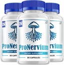Pronervium Nerve Health Support Pills, Pronervium Recensioni, Pronervium Nootropic Advanced Formula, Pronervium All Natural Focus Supplement, Pronervium Brain Support Recensioni (3 Pack - 180 Capsules)