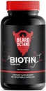 Bart Octane Biotin - Bart-Haarwachstum mit Biotin 10.000mcg - 60-Tage-Versorgung - Gesund, stark, schneller, dicker Bart-Wachstums-Vitamin-Ergänzung - Made in the USA