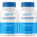 rize labs - Glucotrust Supplement Kapseln, Advanced Balance Max Formel Complex Blend Edge (120 Kapseln)