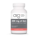 Allergy Research Group 200 mg Zen - GABA L-Theanine Supplement, Natürliche Beruhigung, Schlaf &amp; Entspannung Unterstützung für Frauen & Männer, Take Day oder Nacht für Entspannung & Beruhigung - 120 Vegetarische Kapseln