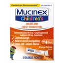 Mucinex Kinder Chest Congestion Expectorant und Cough Suppressant Mini-Melts, Orange Cream, 12 Count (Packaging Mai Vary)
