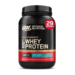 Optimum Nutrition New Flavor Gold Standard 100% Whey Protein Powder, Fruity Cereal, 1.98 Pound (Pack of 1) (Packaging Mai Vary)