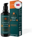 CYMBIOTIKA Adrenal Super Tonic Liquid Supplement mit Ashwagandha, Zink, Lavender, Heilige Basilikum, für Immununterstützung und Entspannung, Glutenfrei, Vegan, Keto, Berry, 2 fl oz