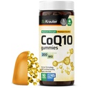 BIO KRAUTER CoQ10 200mg Gummi - 90 Vegan Chews - Coenzym Q10 Supplement - Pectin-Based Antioxidant Gummies für Erwachsene