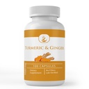Pure Original Zutaten Kurkuma Curcumin & Ginger, (100 Kapseln) Immer rein, keine Additive oder Füllstoffe, Lab Verified (100 Kapseln)