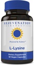 Verjüngungstherapie - L-Lysine, Unterstützt gesunde Haut (60 Vegan Kapseln, 500mg)