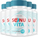 rize labs Sonu Vita Nahrungsergänzung, Hörgerät Formel, maximale Stärke Kapseln, Unterstützt gesundes Leben - Paket von 5(300 Kapseln)