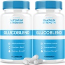 IDEAL PERFORMANCE (2 Pack) Glucoblend Kapseln Ergänzung Pillen (120 Kapseln)