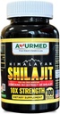 Pure Organic Himalayan Shilajit Capsules (Shilajeet) für Männer und Frauen - 5000 mg Äquivalent - Natural Energy & Stamina Booster - 100 Veg Capsules | Made in USA - Fulvic Mineral Supplement