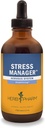 Herb Pharm Stress Manager Flüssige Kräuterformel mit Rhodiola und Heilige Basilflüssigkeit Extrakte - 4 Unze