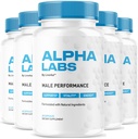 (5 Pack) Alpha Labs, Alpha Labs Kapseln, AlphaLabs, Alfa Labs, Alpha Labs Max Performance, Advanced Formula, Alpha Labs, Alpha Strenght Labs, Alpha Labs, Alfa Labs Kapseln, 300 Kapseln für 5 Monate