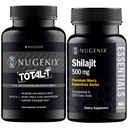 Nugenix Essentials Shilajit und Total-T Testosteron Booster für Männer