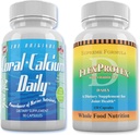 Tägliche Gesundheit - Coral Calcium Daily & FlexProtex D Knochen & Gelenk Support Combo (1 Monat Versorgung)