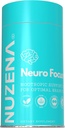 Nuzena Neuro Focus +, 60 Kapseln der Advanced Nootropic Formel mit Choline zu erhöhen Speicher, Gehirngeschwindigkeit, Energie und Fokus, Made in USA, Serviergröße: 2 Kapseln