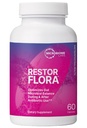 Microbiome Labs Restorflora Probiotics for Digestive Health - Gut Health Supplements mit Dual Action Probiotics for Women, Men & Kids 5+ - Support Bowel Regularity & Immune Function (60 Kapseln)