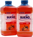 SUERO Elektrolytlösung mit Zink, Rehydrate, Restores Minerals und Nährstoffe, Erdbeer-Flaschen, 33.8 Fl Oz (Pack von 2)