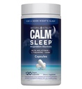 Natürliche Vitalität ruhig schlafen Magnesium-Ergänzung, Melatonin & Magnesium Citrat, Schlafhilfe Kapseln, Glutenfrei, Vegan, Non-GMO, Hilft den Körper zu schlafen, 120 Kapseln