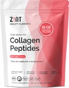 Zint Collagen Peptides Powder: Paleo & Keto Certified - Granulated Collagen Hydrolysate Types I & III for Enhanced Absorption - Enzymatisch hydrolysiertes Protein für Frauen & Männer, 16 oz