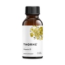 THORNE - Vitamin D Liquid - Vitamin D Supplement - Unterstützt gesunde Knochen und Muskeln, Herz-Kreislauf-Gesundheit und Immunfunktion* - 1 Fl Oz (30 ml) - 600 Servietten