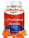 L Tryptophan 1000mg Gummis – Kaubare Ergänzung für positive Ausblicke, ruhige Unterstützung & innere Balance, 60 Vegan Gummy, um Restfähige Nächte zu fördern, Mental Focus & Encourage Peaceful Sleep