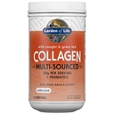 Garten des Lebens Marine & Grass-Fed Collagen Peptides Powder Supplement (Typ I, III) mit Probiotics & BCAAs for Mobility, Joint Health, Hair, Skin & Nails - Unflavored, 20g per Serving, 12 Servings