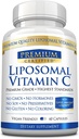Liposomales Vitamin C - 1100mg - 60 Kapseln - Gentle on Stomach - mit Phospholipiden und Bioperin - erhöht Immunfunktion, Antioxidantieneigenschaften und Collagenproduktion