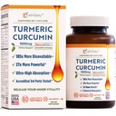 A1Vitality NovaSOL Turmeric Curcumin 1000mg – Klinisch nachgewiesen 185x Höhere Absorption – fördert Joint Comfort, Mobility & Overall Wellness – Non-GMO, Doctor Formulated, 60 Softgels.