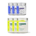 Cheers Classic Combo | Restore + Hydrate | Rehydrate & Feel Better Nach dem Trinken | DHM, L-Cystein, B-Vitamins, Elektrolyte | 12 Dosierungen jede | Liver Unterstützung | Elektrolyt-Ergänzungen