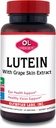 Olympian Labs Lutein 20 mg, 60 Kapseln Formuliert mit FloraGLO und Grape Skin Extract, Unterstützung gesunder Vision und Augenfunktion