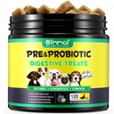Probiotika für Hunde - Pre & Probiotic Digestive Treats for Dog, Support Gut Health, Saisonale Allergien, Itchy Ears, Hundeergänzung Soft Chews, Immunfunktionsunterstützung für Hunde - 120pc/Duck Flavor