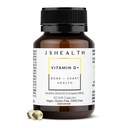 JSHealth Vitamin D3 1000iu Ergänzung für gesunde Muskelfunktion, Knochen und Herzgesundheit und Immununterstützung