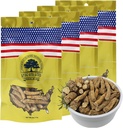 American Ginseng Slices von Wisconsin (Sliced Ginseng Root Wisconsin Grown! Die meisten Menschen verwenden es, um Ginseng Tee zu machen! Gut für Gesundheit! (American Ginseng Large Branch, 4 Packungen mit 1 Pfund)