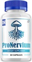 Pronervium Nerve Health Support Pills, Pronervium Recensioni, Pronervium Nootropic Advanced Formula, Pronervium All Natural Focus Supplement, Pronervium Brain Support Recensioni (1 pacchetto - 60 capsule)
