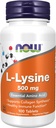 MAINTENANT Aliments L-Lysine -- 500 mg - 100 comprimés