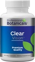 Professional Botanicals Clear Vision Eye Vitamins - Lutein, Zeaxanthin unterstützt Augenfarbe, trockene Augen und Vision Gesundheit – 90 Vegetarische Kapseln