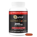 Qunol CoQ10 200mg Softgels, Ultra CoQ10 - Ultra High Absorption Coenzym Q10 Ergänzungen - Antioxidante Ergänzung für Gefäß- und Herzgesundheit & Energieproduktion, 90 Zähler