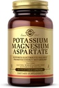 Solgar Potassium Magnesium Aspartate - 90 Gemüsekapseln - Vegan, Glutenfrei, Molkefrei, Kosher