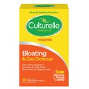 Culturelle Bloating & Gas Defense, Verdauungsenzyme & Probiotics for Digestive Health, 30 Kapseln, unterstützt körperliche Empörung & Discomfort