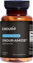 ENDUR-Amide-Ergänzung, hilft gesundes Alter & Cellular Wellness zu unterstützen, hilft Haut und ganze Körpergesundheit, Glutenfrei, 500mg (90 Tabletten)