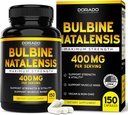 DORADO NUTRITION Bulbine Natalensis Extrakt 400mg pro Servierung (150 Kapseln) - Ultra-konzentrierter Extrakt - Unterstützung Vitalität, Stärke, Muskelmasse - Glutenfrei, Non-GMO, USA Made - 3. Partei geprüft