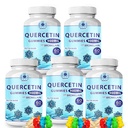 Quercetin Gummies - Quercetin mit Bromelain Vitamin C + Zink Vitamin D3 – Kaubare Quercetin 900mg Ergänzungen - Quercetin für Kinder und Erwachsene (5)