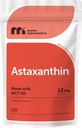 Micro Ingredients Astaxanthin 12mg mit MCT-Öl, 120 Softgels, 4 Monate Versorgung | Premium Astaxanthin Antioxidantien-Ergänzungen* | Frische Microalgae Quelle | Dreifache Stärke, Non-GMO, Glutenfrei, No Soy