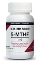 Kirkman 5-MTHF - Allergiker - 120 Vegetarische Kapseln - Folsäure essentiell für gute Gesundheit
