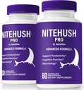 (2 Pack) Nite Hush Pro Kapseln- Entsperren Sie Ihr volles Potenzial mit NiteHush Pro Formel - Premium-Unterstützung für Fokus, Konzentration und Balanced Health, Offizielle NiteHushPro Pills Review (120 Kapseln)