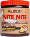 Arms Race Nutrition NITE NITE Erholung und Schlaf Unterstützung 7.4 Unze (20 Servierungen) (Lemon Chamomile)