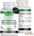 Histamin Blocker Supplements – DAO Enzym Formel & Vitamin C – Tägliche Unterstützung für Histamin Intoleranz & Immununterstützung – DAO ergänzt Histamin Blocker – 60 Kapseln – Made in USA
